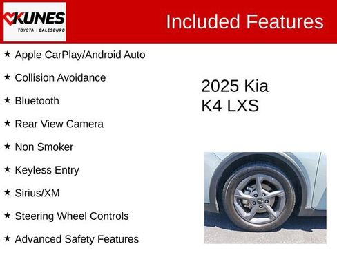 Used 2025 Kia K4 FWD image 2