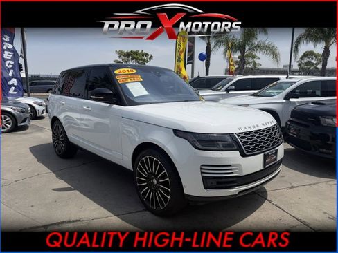Used 2018 Land Rover Range Rover HSE AWD/4WD image 1