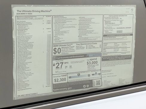 New 2026 BMW X1 M35i w/ Technology Package image 24