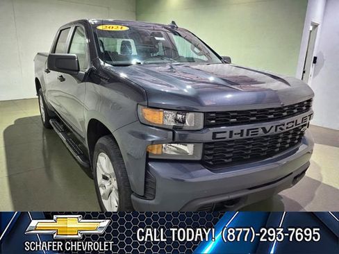 Used 2021 Chevrolet Silverado 1500 Custom w/ LPO, Dark Essentials Package image 10