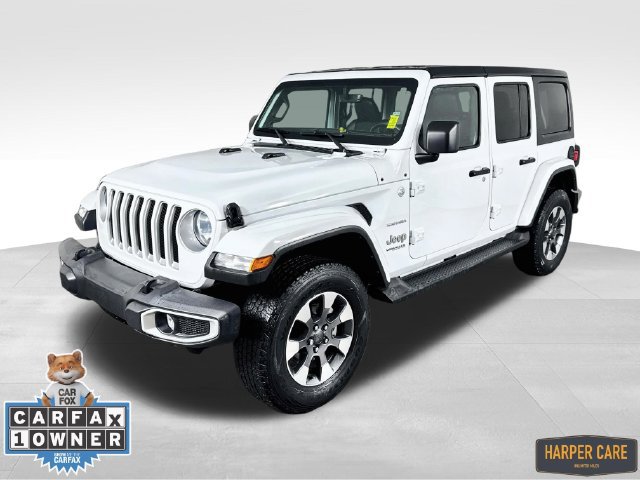 Used 2022 Jeep Wrangler Unlimited Sahara w/ Cold Weather Group AWD/4WD image 1