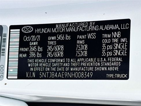 Used 2022 Hyundai Santa Cruz SEL FWD image 30
