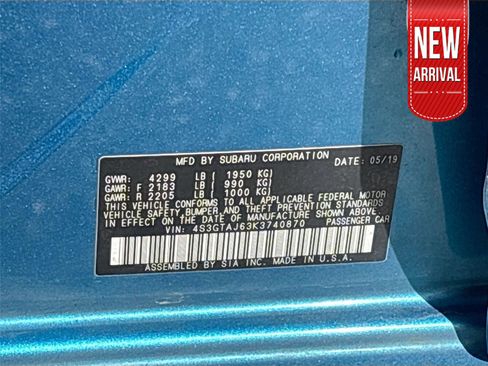 Used 2019 Subaru Impreza 2.0i Sport image 32