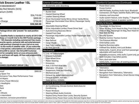 Used 2013 Buick Encore Leather image 7