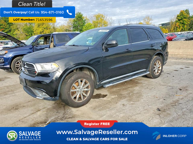 Used 2017 Dodge Durango SXT w/ Quick Order Package 23B AWD/4WD image 1