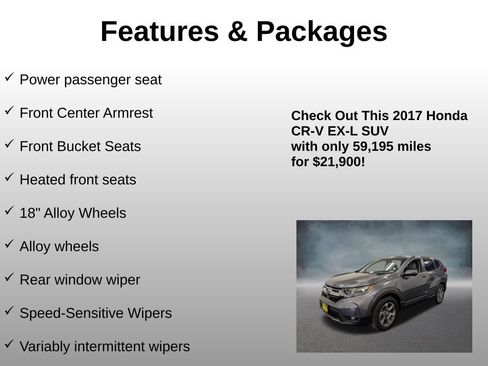 Used 2017 Honda CR-V EX-L image 20