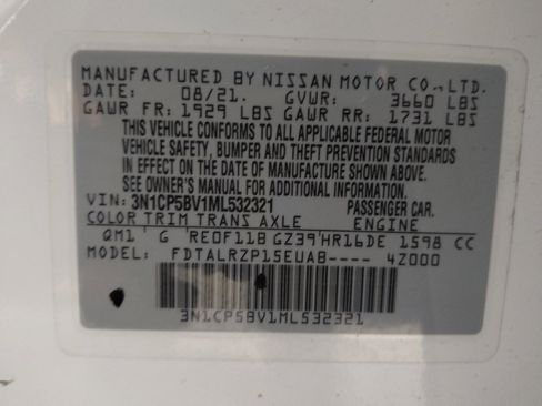 Used 2021 Nissan Kicks S FWD image 33