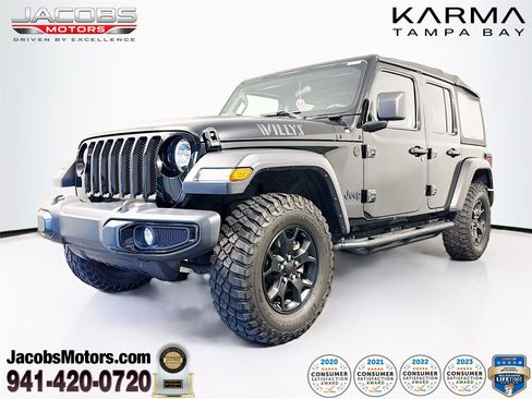 Used 2021 Jeep Wrangler Unlimited Sport AWD/4WD image 1