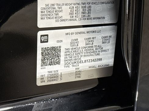 New 2026 Chevrolet Silverado 1500 LTZ AWD/4WD image 29