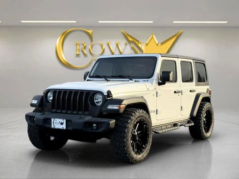 Used 2021 Jeep Wrangler Unlimited Sport image 1