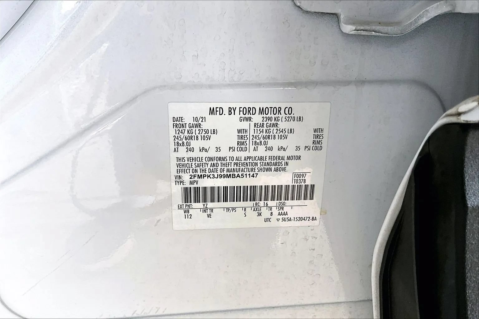 Used 2021 Ford Edge SEL FWD image 16