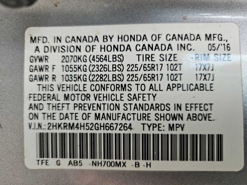 Used 2016 Honda CR-V EX image 30