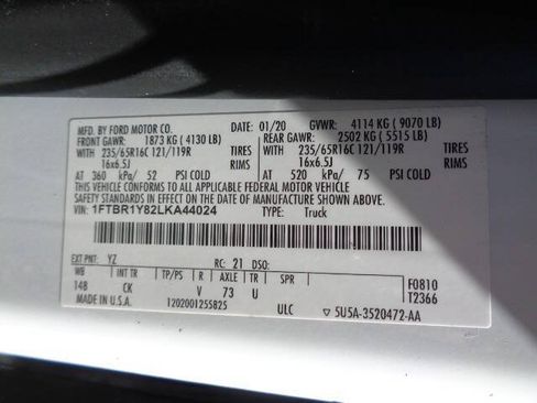Used 2020 Ford Transit 250 Low Roof RWD image 28