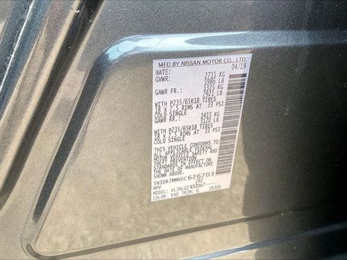 Used 2019 Nissan Pathfinder SL AWD/4WD image 30