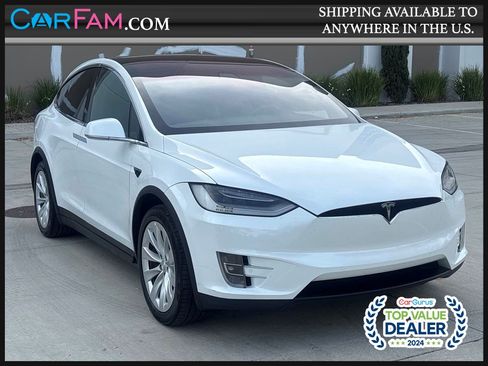 Used 2020 Tesla Model X Long Range AWD/4WD image 1