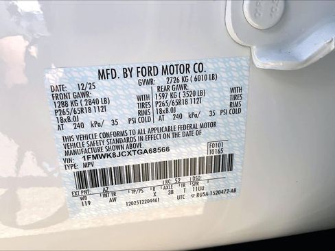 New 2026 Ford Explorer Tremor w/ Tremor Ultimate Package image 20