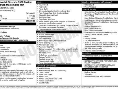 New 2022 Chevrolet Silverado 1500 Custom