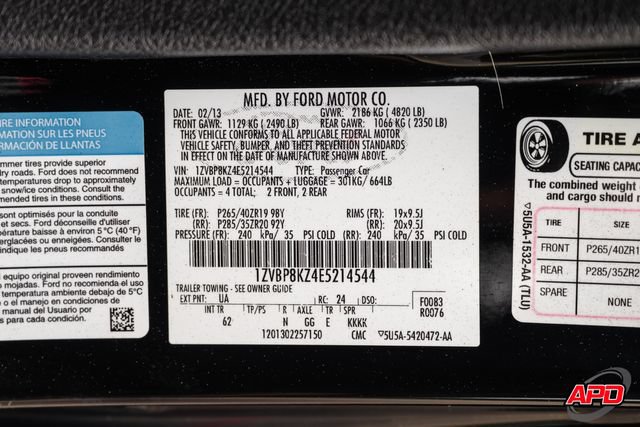 Used 2014 Ford Mustang Shelby GT500 RWD image 79