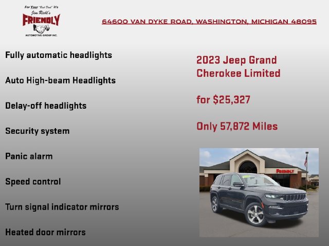 Used 2023 Jeep Grand Cherokee Limited AWD/4WD image 30