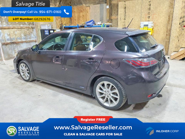 Used 2012 Lexus CT 200h Premium w/ Premium Audio Pkg FWD image 3