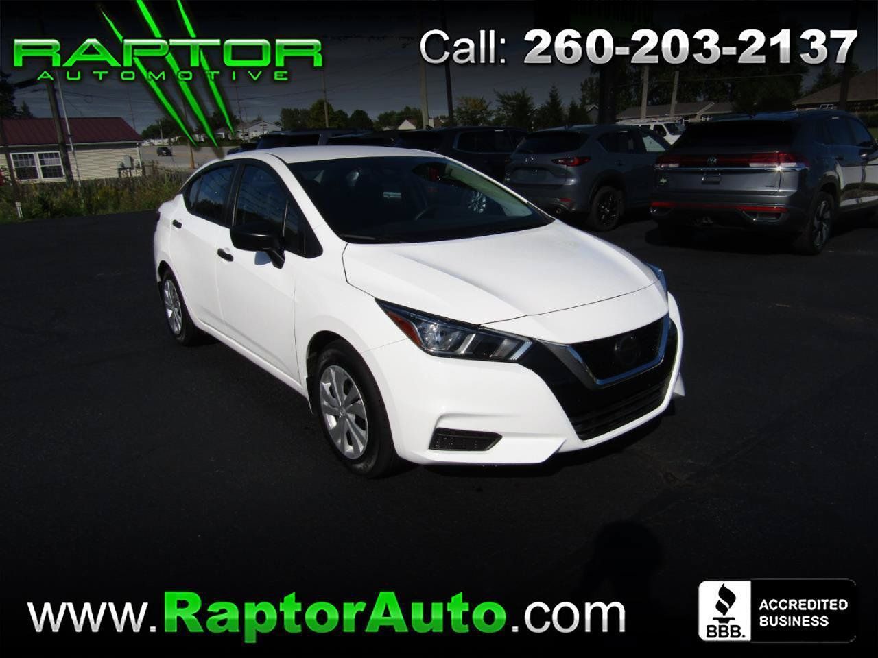Used 2020 Nissan Versa S FWD image 1