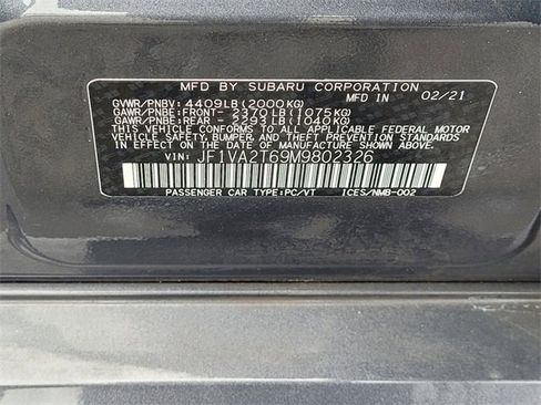 Used 2021 Subaru WRX STI Limited image 20