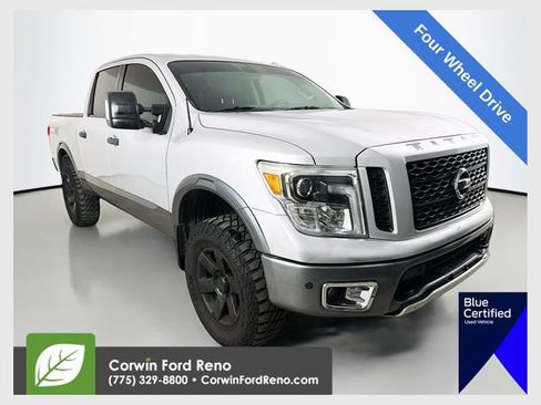 Used 2018 Nissan Titan PRO-4X w/ Pro-4x Utility Package AWD/4WD image 1