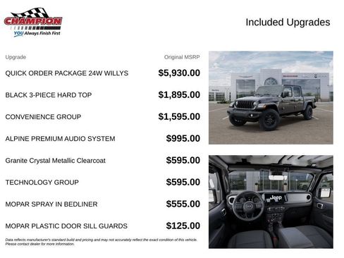 New 2026 Jeep Gladiator Sport AWD/4WD image 6
