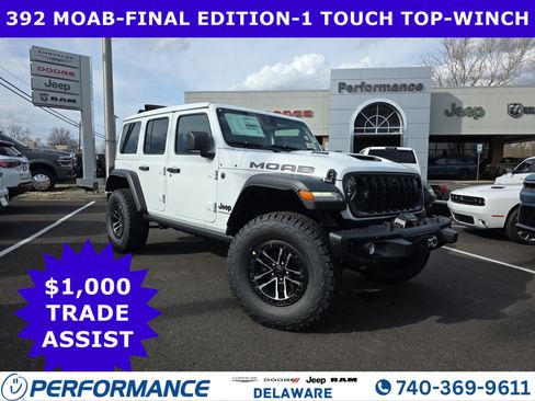 New 2026 Jeep Wrangler Unlimited Rubicon 392 w/ Quick Order Package 27X Moab AWD/4WD image 1