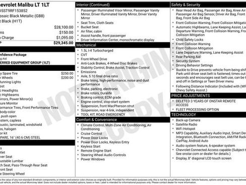 Used 2024 Chevrolet Malibu LT FWD image 11