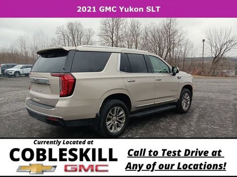 Used 2021 GMC Yukon SLT w/ SLT Luxury Package AWD/4WD image 3