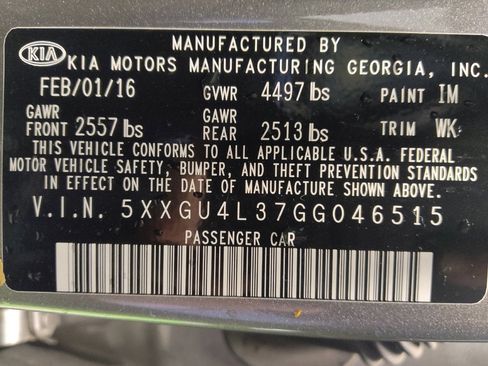 Used 2016 Kia Optima EX image 33