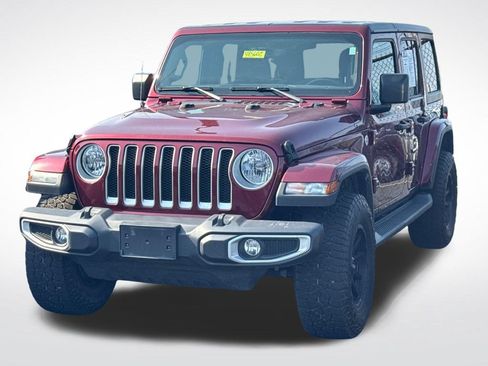 Used 2021 Jeep Wrangler Unlimited Sahara w/ Uconnect 4C Nav & Sound Group AWD/4WD image 6