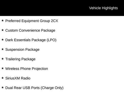 Used 2022 Chevrolet Silverado 1500 Custom Trail Boss w/ LPO, Dark Essentials Package image 7