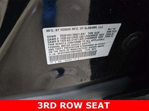 Used 2019 Honda Pilot Elite image 37