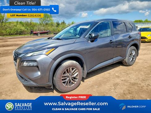 Used 2021 Nissan Rogue S AWD/4WD image 1