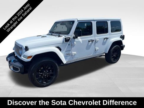Used 2024 Jeep Wrangler Unlimited Sahara AWD/4WD image 1