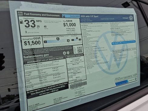 New 2026 Volkswagen Jetta Sport image 12