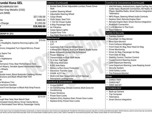 Used 2024 Hyundai Kona SEL image 3