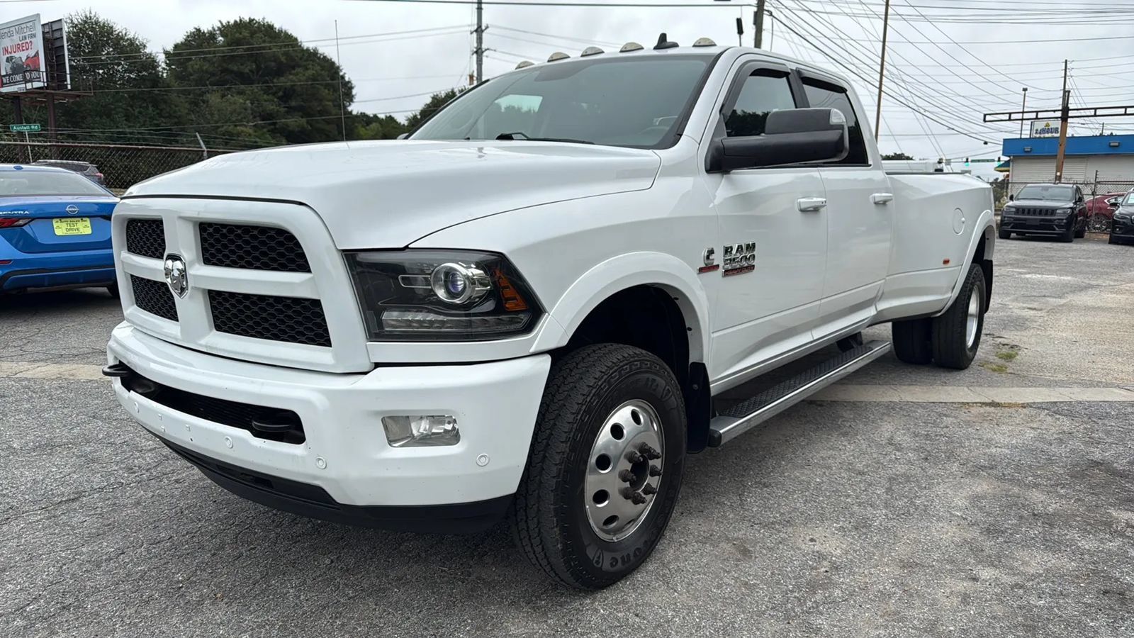 Used 2018 RAM 3500 Laramie w/ Sport Appearance Group AWD/4WD image 3