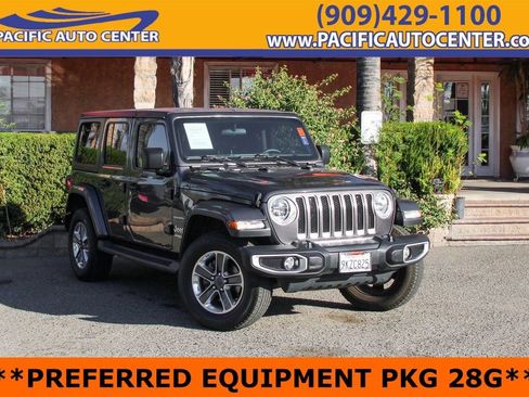 Used 2020 Jeep Wrangler Unlimited Sahara image 1