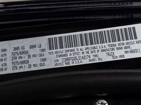 Used 2020 RAM 1500 Classic Warlock w/ Electronics Group image 16