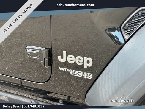 Certified 2020 Jeep Wrangler Sport AWD/4WD image 10