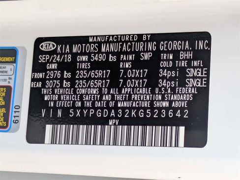 Used 2019 Kia Sorento LX w/ LX Convenience Package image 38