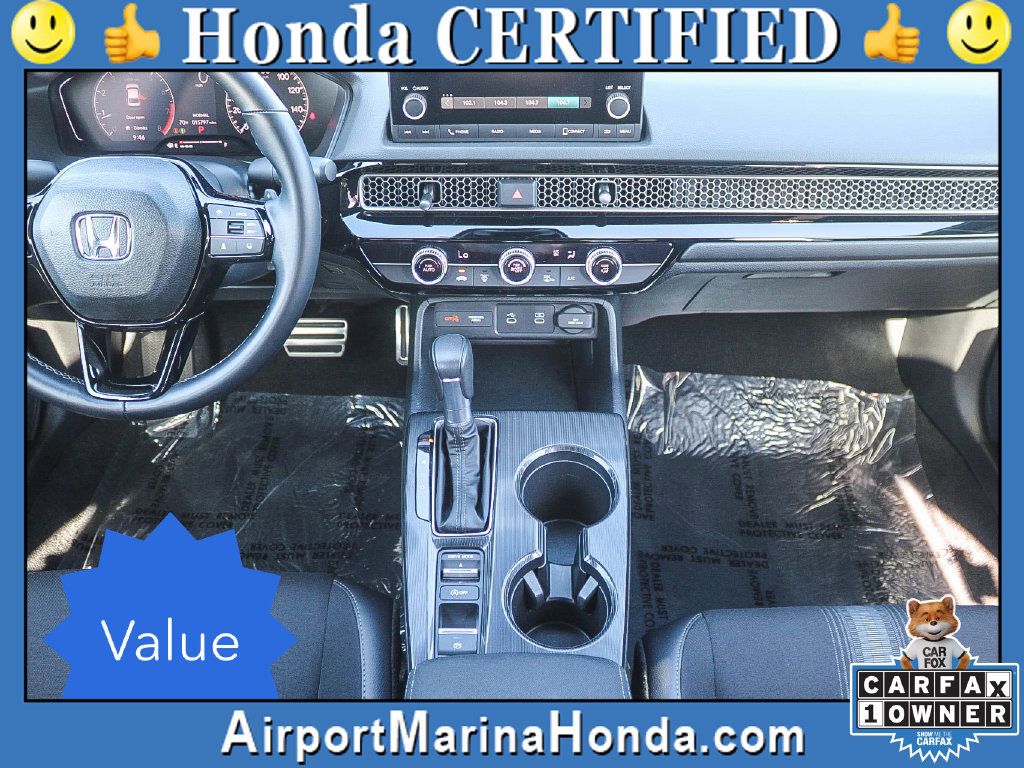 Certified 2025 Honda Civic Sport image 12