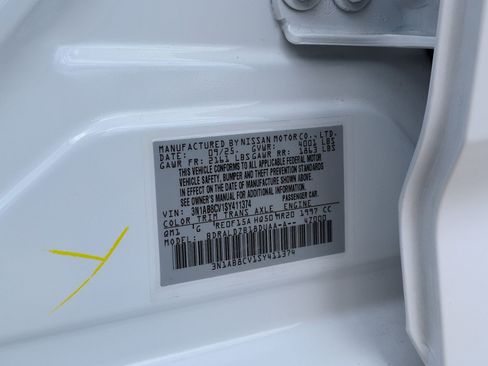 Certified 2025 Nissan Sentra SV w/ All-Weather Package image 38