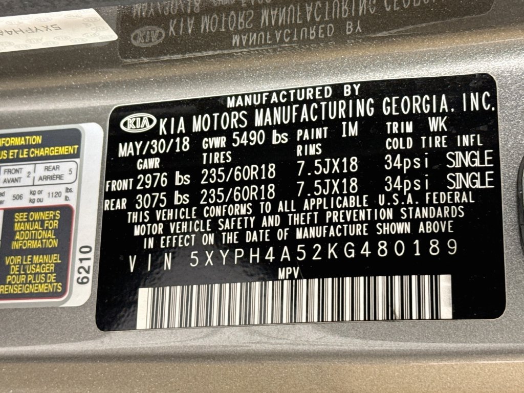 Used 2019 Kia Sorento EX FWD image 42