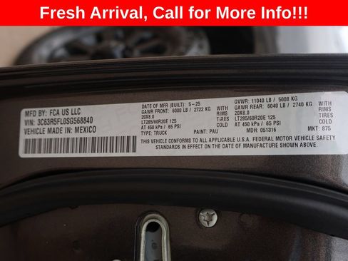 Used 2025 RAM 2500 Laramie AWD/4WD image 50