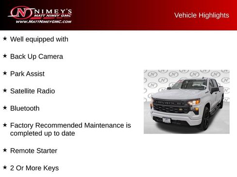 Used 2024 Chevrolet Silverado 1500 Custom AWD/4WD image 5