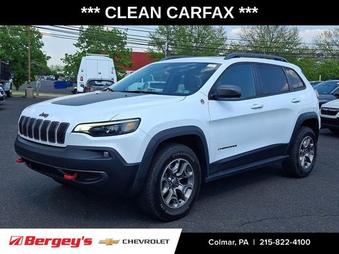 Used 2021 Jeep Cherokee Trailhawk w/ Sun, Sound & Nav Group AWD/4WD image 1
